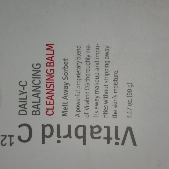 🆕️Vitabrind C ¹² Daily C balancing cleansing balm. MELT AWAY - Picture 5 of 8